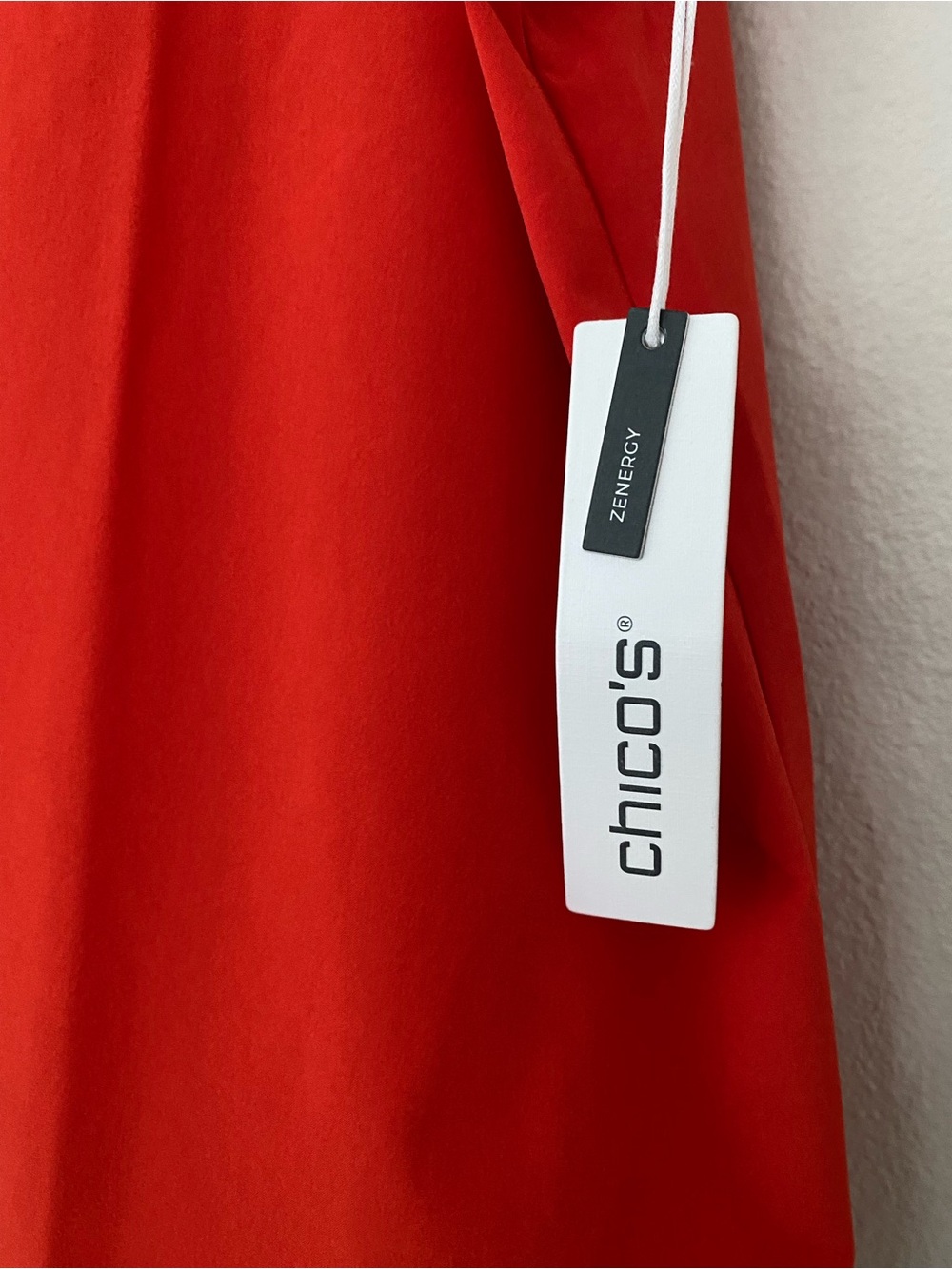 Chico's Red Ruffle Tank Top - Picture 4 of 7